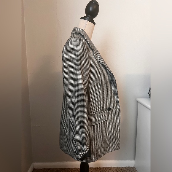 Forever 21 Houndstooth Fashion Jacket Size Small - Picture 6 of 12